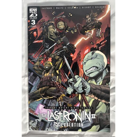 Teenage Mutant Ninja Turtles: The Last Ronin II--Re-Evolution #3 Cover A Escorza - Picture 1 of 6